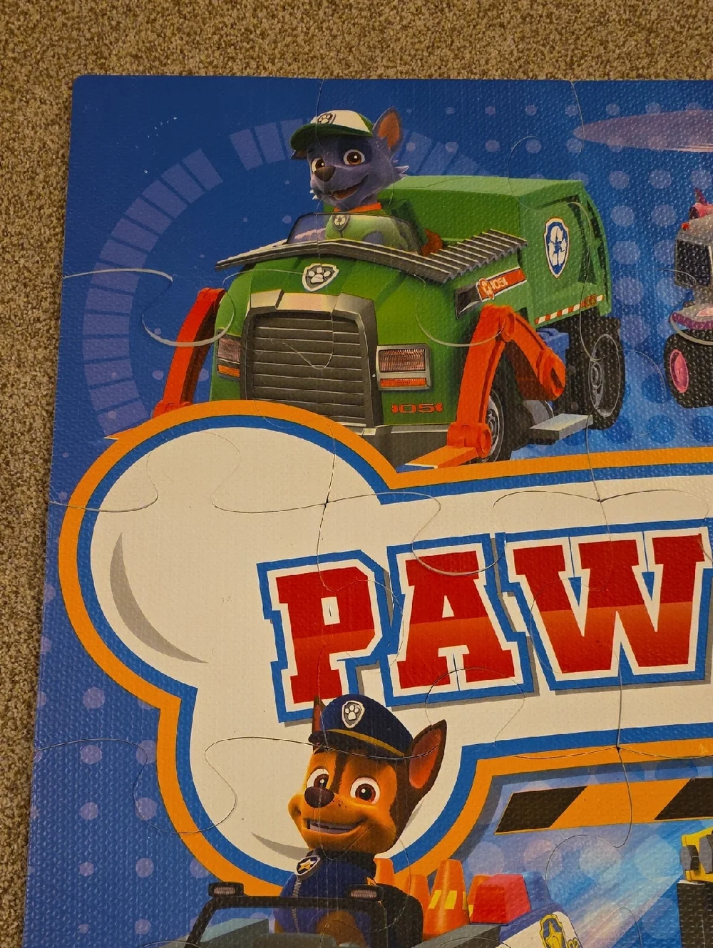 PAW Patrol Foam Floor Puzzle Play Mat